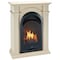 Procom Dual Fuel Ventless Gas Fireplace System With Corner Combo Mant FS100T-1-AW - alternate 1